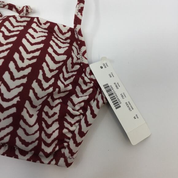 J. Crew Twist Front Halter Swim Top, medium, NWT - Picture 3 of 4